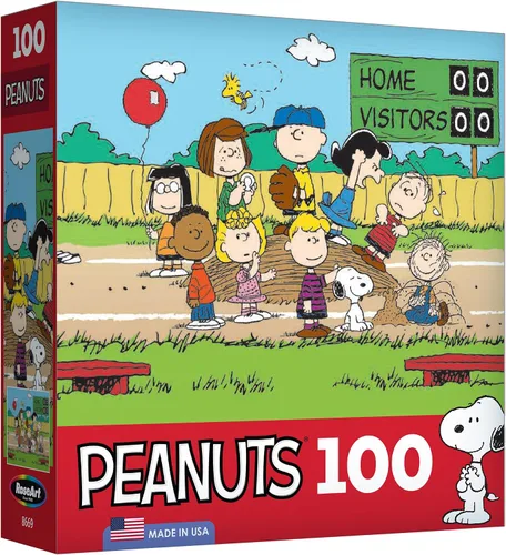 Vista 2 de RoseArt - Peanuts - 100 Piece Jigsaw Puzzle for Kids and Adults