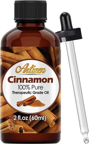 Vista 128 de Aceite esencial Artizen (100 % puro y natural, sin diluir) de calidad terapéutica, botella gigante. Ideal para aromaterapia, relajación, terapia