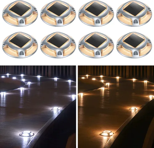 Vista 24 de AGPTEK Luz solar para entrada al aire libre, 1 paquete, 2 modos