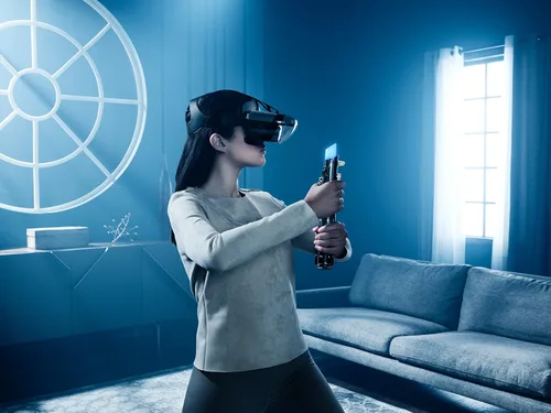 Vista 3 de Lenovo Star Wars Jedi Challenges, Smartphone Powered Augmented Reality Experience