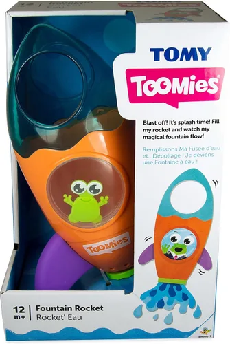 Vista 5 de Fuente cohete Tomy para la hora del baño
