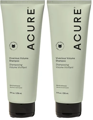 Vista 8 de Acure Vivacious Volume Shampoo - Champú voluminizador para cabello fino y delgado, añade cuerpo y espesor al cabello que se adelgaza para mujeres
