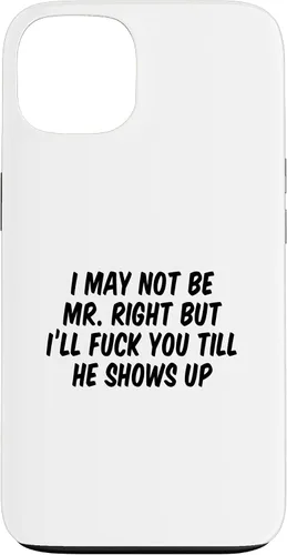 Vista 7 de I May Not Be Mr. Right But I’ll Fuck You Till He Shows Up Case for iPhone 17