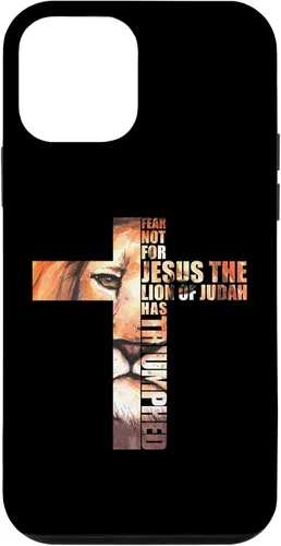 Vista 12 de iPhone 15 León Judá Jesús Cruz Cristo versos de la Biblia Fe Iglesia Caso