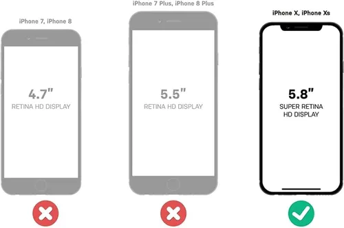 Vista 2 de OtterBox + Funda Pop Defender Series para iPhone Xs y iPhone X (no Xr/Xs Max) Embalaje no minorista - Negro
