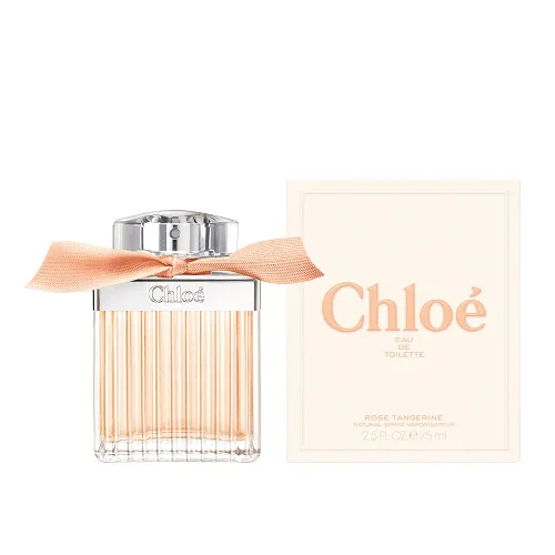 Vista 3 de Chloe Rose Tangerine Eau de Toilette en espray para mujer, 2.5 onzas