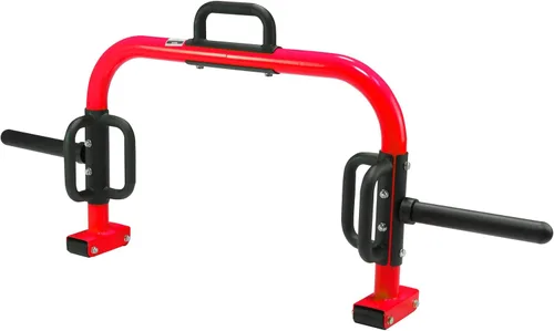 Vista 12 de CAP Barbell Barra de trampa abierta Deluxe - Barra hexagonal y de encogimiento para pesas olímpicas y estándar