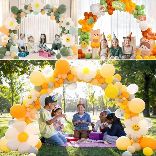 Vista 6 de Kit de arco de globos con base de 9 pies de altura y 10 pies de ancho, soporte de arco de globos ajustable con bombas, base rellenable de agua