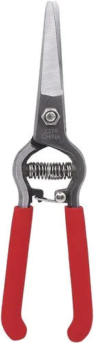Vista 5 de Zenport Z275 Needlenose Shear, Flor, 8-Inch Heavy Duty Forjado Acero Recto Hoja