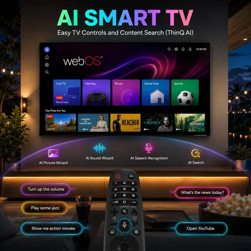Vista 4 de 360SPB 55 pulgadas 4K TV al aire libre, 1000 liendres, IP55 impermeable