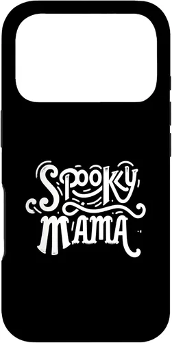 Vista 30 de Spooky Mama Halloween Mom Season Bat Mommy Parent Case for iPhone 16