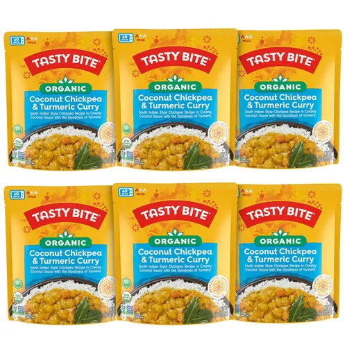 Vista 19 de Tasty Bite - Lentejas Madras de 3 frijoles, orgánico, 10 onzas, 6 unidades (paquete de 6)