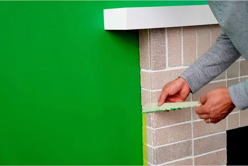 Vista 14 de Cinta adhesiva de 3M, 2060, para superficies de difícil adherencia, Verde, 2060-1A, 0 volts