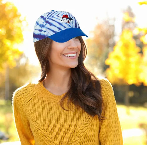 Vista 4 de Disney Gorro de Minnie Mouse para mujer, gorra de béisbol, sombrero de mamá