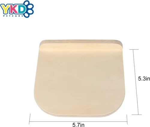Vista 6 de Juego de plataforma de madera Chinchilla con repisas de jaula de chinchilla Accesorios de jaula para animales pequeños para hámsters planeadores