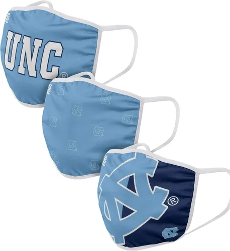 Vista 17 de FOCO - Cubrebocas universitario de la NCAA para adultos (unisex, 3 unidades)