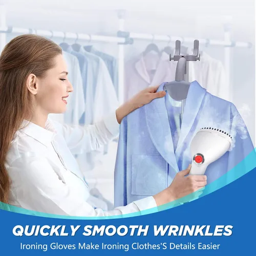 Vista 4 de 30S Calentamiento rápido eliminar arrugas vaporizador ropa 1350 W vapor ropa de mano cortinas para el hogar ropa vaporizadores de ropa 380ML tanque