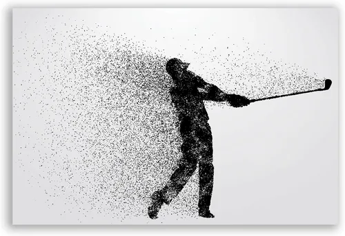 Vista 7 de Summit Designs Impresiones artísticas de pared de golf, juego de 4 fotos (8 x 10 pulgadas) sin marco, cueva de hombre, oficina, dormitorio, sótano