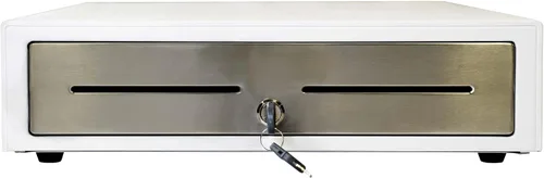 Vista 7 de Star Micronics CD4-1616 Cajón de Efectivo Serie Choice de 5 Billetes / 5 Monedas con 2 Ranuras para Medios y Cable Incluido (16" x 16") - Negro