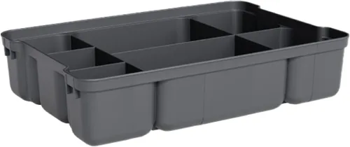 Vista 20 de Superio Contenedor de plástico transparente de 7.4 cuartos con tapa, no tóxico, sin BPA, sin olor, caja de almacenamiento organizadora, recipiente