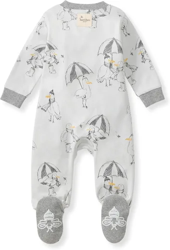 Vista 76 de Burt's Bees Baby - Pijama de una pieza para bebé, mameluco para dormir y jugar, algodón 100% orgánico, cremallera frontal