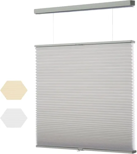 Vista 15 de MYshade Top Down Bottom Up (TDBU) - Persianas celulares sin cordones, persianas de panal de 1.5 pulgadas con filtro de luz para ventanas