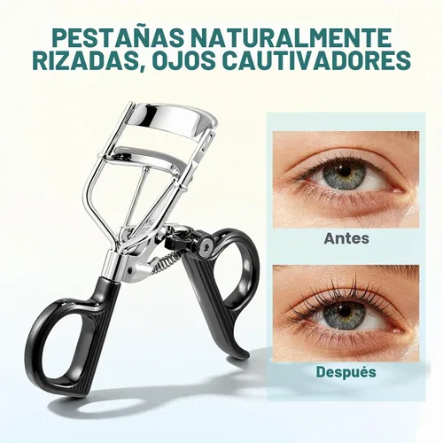 Vista 8 de Eyelash Curler with 3 Refill Pads Soft/Medium/Firm, Fit Most Eye Shapes