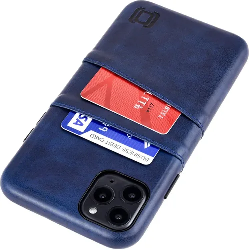 Vista 13 de Dockem Funda tipo cartera para iPhone 11: Placa de metal integrada para montaje magnético y 2 ranuras para tarjetas de crédito (padres)