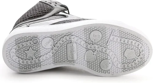 Vista 2 de Pastry Pop Tart - Tenis de punta alta con purpurina para niños