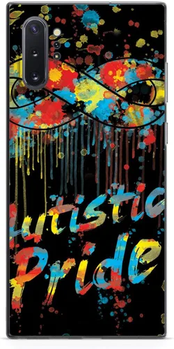 Vista 15 de Inspired Cases - Compatible con iPhone Xs Max - Funda protectora con textura 3D para Apple iPhone Xs Max - Orgullo autista - Conciencia del autismo