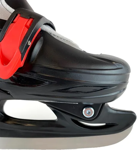 Vista 4 de American Athletic Cougar Softboot Boys Ice Skates - Adjustable Ice Hockey Skates with Removable Liner, Power Lock Buckles, Stainless Steel Blade