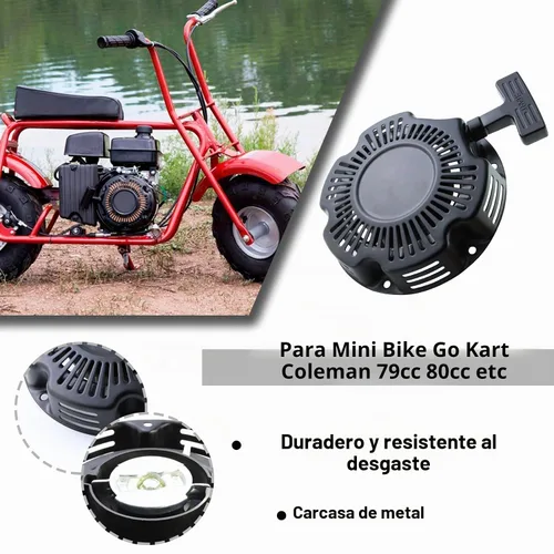 Vista 3 de WOTIAN 79cc Conjunto de arranque de retroceso compatible con Predator 79cc 98cc 100cc Coleman CT100U CC100X Mbx10 Mbx11 Para Champion Predator 68124