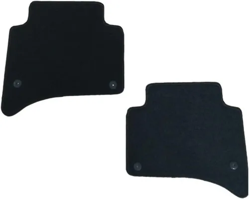 Vista 3 de IKON MOTORSPORTS - Alfombrillas compatibles con Porsche Cayenne 2003-2010, 4Dr Factory Fitment, alfombrillas delanteras y traseras de nailon por