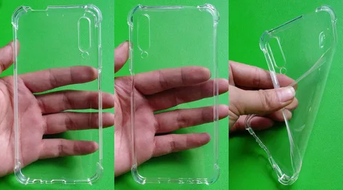 Vista 6 de USTIYA Funda para Huawei Y9s/Honor 9X Pro Clear TPU Cuatro Esquinas Cubierta Transparente Suave
