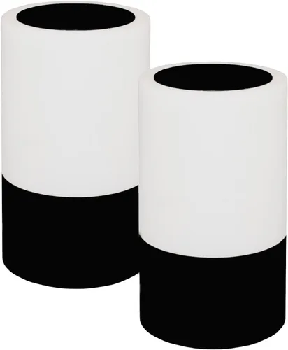 Vista 9 de LFI Lights Lámpara de mesa de emergencia para cortes de energía, luz recargable de más de 200 horas con cargador USB, cable 3 en 1, 3 modos, sensor
