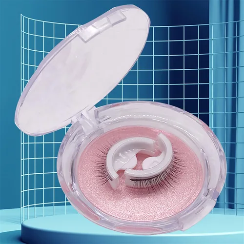 Vista 5 de Pestañas autoadhesivas reutilizables, 5 pares de pestañas autoadhesivas Glazyboo, pestañas autoadhesivas mejoradas, naturales, para mujeres, sin 5