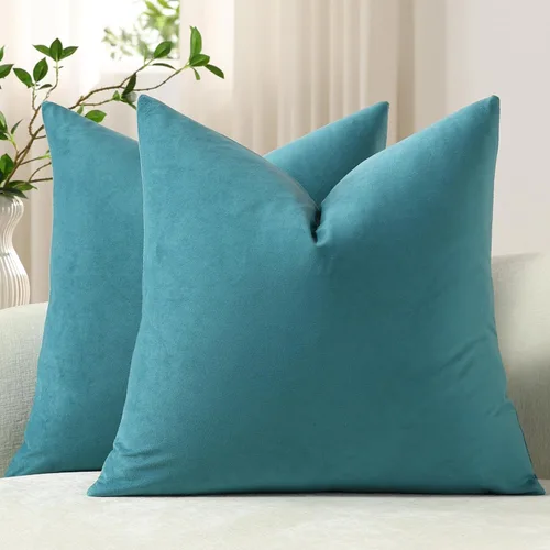 Vista 11 de Funda de almohada para cuerpo de Dezene, súper suave de terciopelo con cierre de cremallera oculto.
