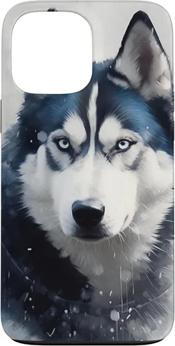 Vista 24 de Siberian Husky Funda para iPhone 17