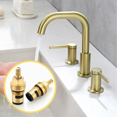 Vista 7 de Cartuchos de grifo para Grohe 45882000 45883000, Cartucho de cerámica fría caliente de 1/2 ″, montaje de repuesto de cartucho de cerámica de grifo