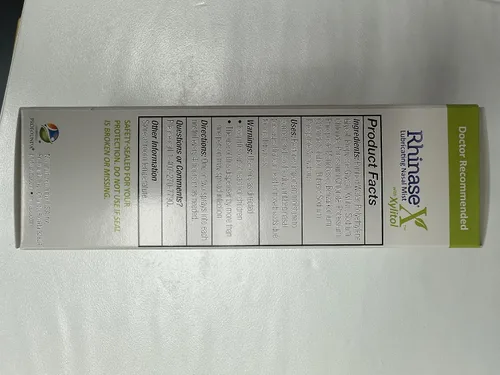 Vista 4 de Rhinase X Mist Paquete de 3 con agentes humectantes duales, sales duales y ahora xilitol para ofrecer la mejor opción para una nariz hidratada