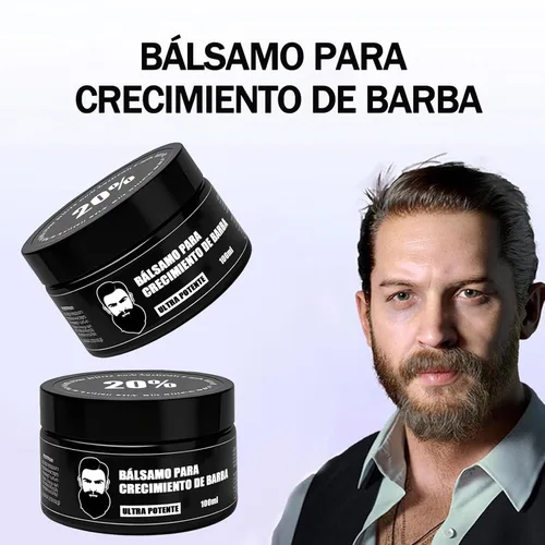 Vista 7 de Estimulante para Barba – Bálsamo de Crecimiento Ultra Potente, Bálsamo Estimulante para Barba, Hidrata y Fortalece la Barba, 100 ml / 3.5 oz
