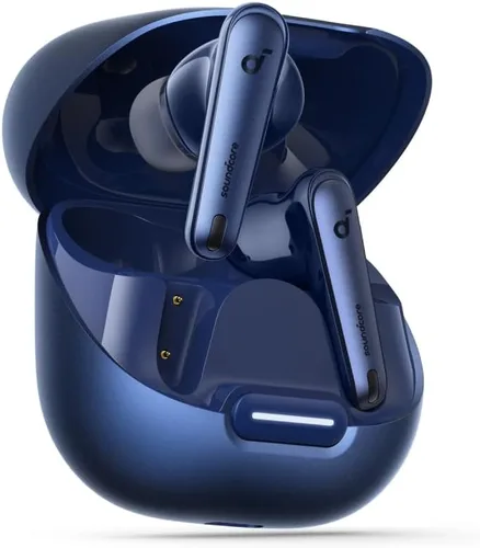 Vista 10 de Soundcore Liberty 5 by Anker - Auriculares con cancelación de ruido con Azul (Abyss Blue)