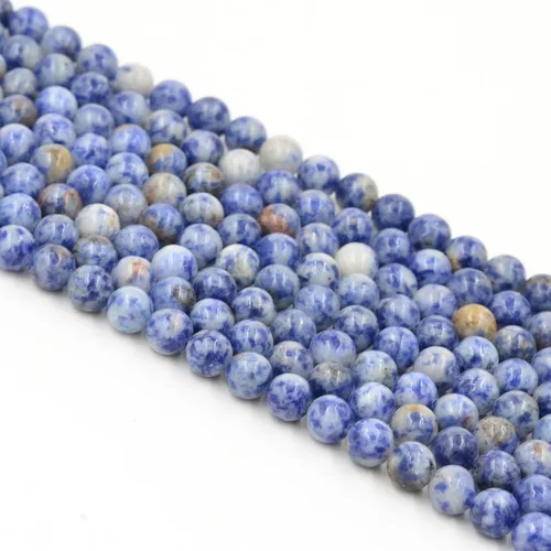 Vista 40 de 6mm Cuentas Redondas de Granate para Hacer Joyería DIY, Poder Curativo de Cristal, Piedras Preciosas Sueltas para Hacer Pulseras y Collares, Hilo