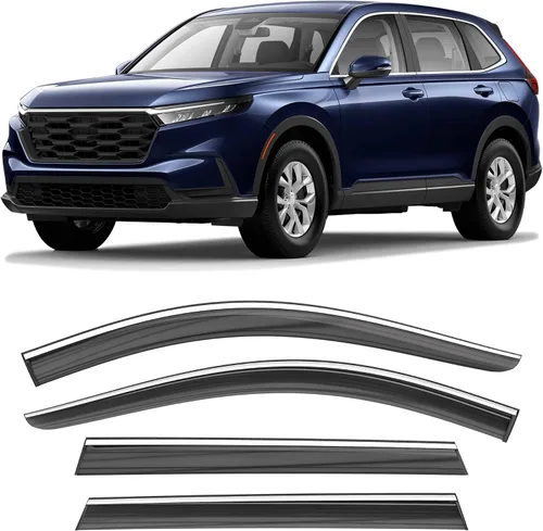 Vista 39 de Deflectores de ventana irrompibles con cinta para Chevrolet Equinox 2025-2026