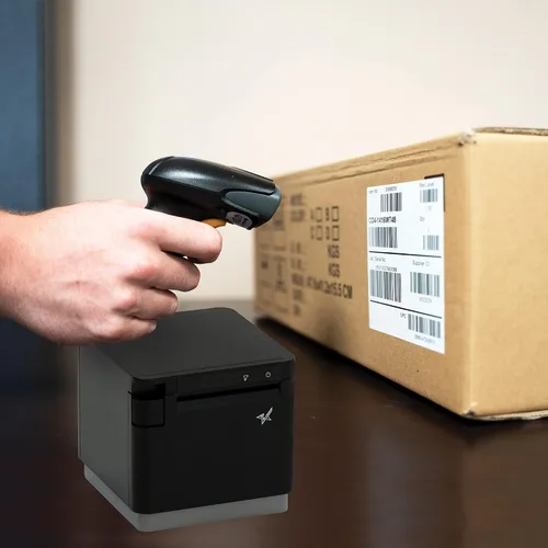Vista 8 de Star Micronics BSH-HR2081BT - Escáner de código de barras inalámbrico Bluetooth 1D/2D compatible con mC-Print y mPOP, color negro