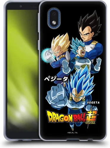 Vista 161 de Head Case Designs Funda de gel con licencia oficial de Dragon Ball Super Group Future Trunks Arc Characters [protección de grado militar] compatible