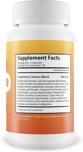 Vista 2 de PRO Power Keto Cleanse – Limpieza corporal a base de plantas con probióticos – Limpieza cetogénica para ayudar a los niveles saludables de cetonas