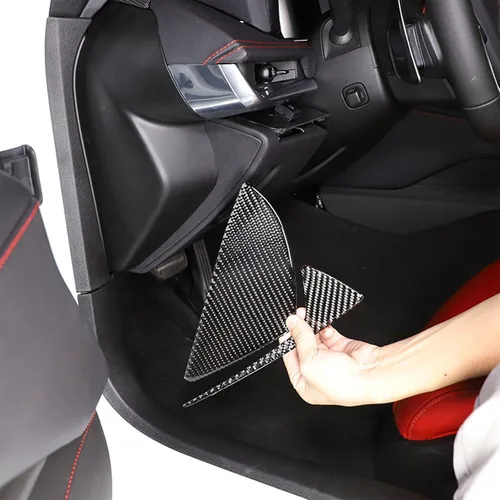 Vista 7 de Cojín de impacto para cierre de puerta de automóvil, cubierta lateral para Chevrolet Corvette C8 Z06 2020-2025, accesorios de decoración
