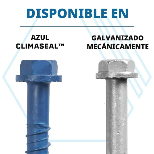 Vista 3 de Tapcon + Anclajes de hormigón Climaseal™ de cabeza hexagonal de servicio pesado 1/2 x 3, 10