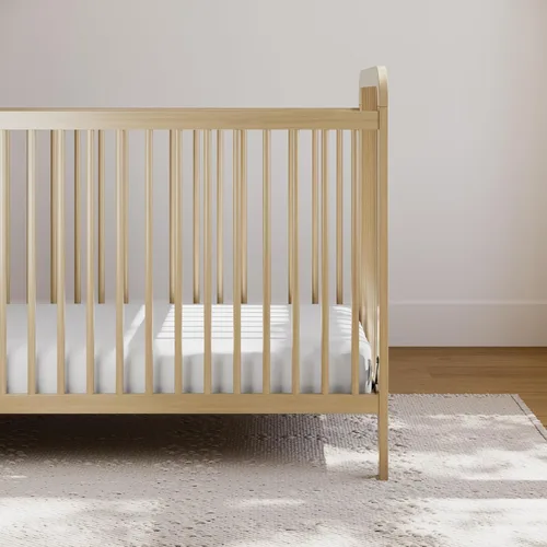 Vista 3 de Storkcraft Pasadena 3-in-1 Convertible Crib, Driftwood